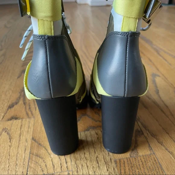 New Steve Madden Illusions Mesh Booties Ankle Booties Size 7 - Picture 12 of 15